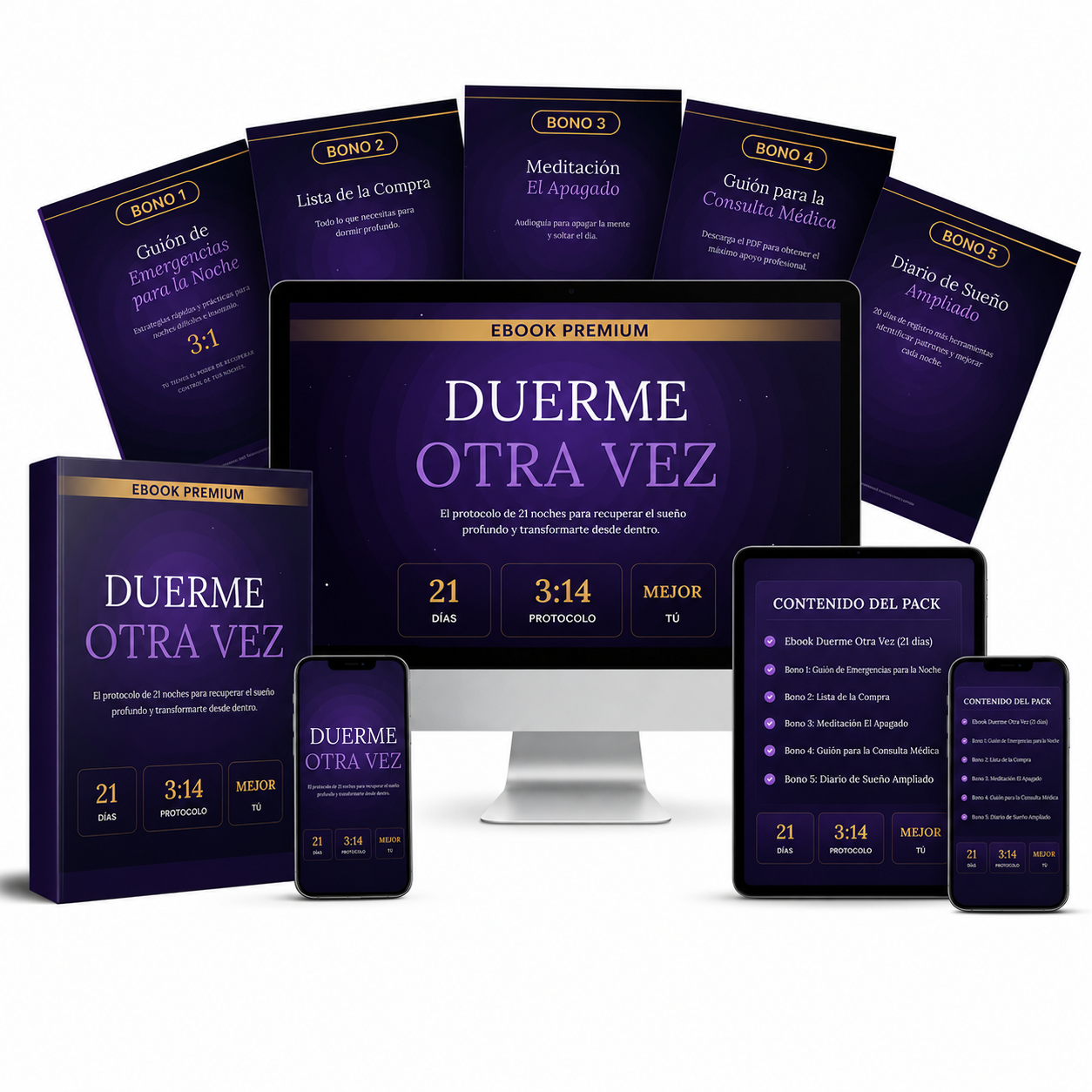 Duerme Otra Vez — Ebook + 5 Bonos incluidos
